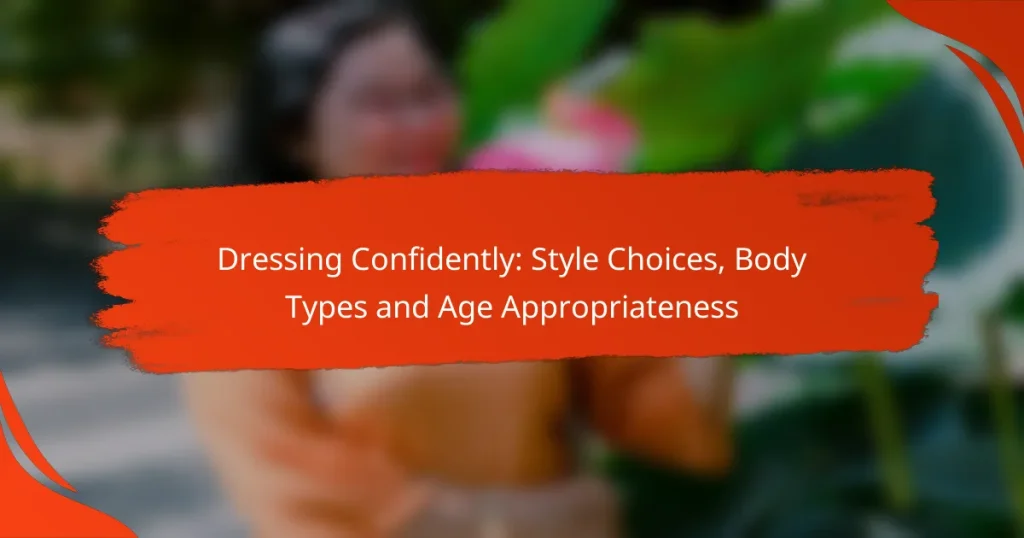 Dressing Confidently: Style Choices, Body Types and Age Appropriateness