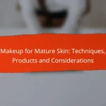 Makeup for Mature Skin: Techniques, Products and Considerations