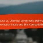 Natural vs. Chemical Sunscreens: Daily Use, Protection Levels and Skin Compatibility