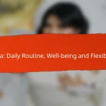 Yoga: Daily Routine, Well-being and Flexibility